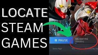 How To Locate Steam Games Already Installed That You Have Backed Up No Download Needed [upl. by Ilan389]