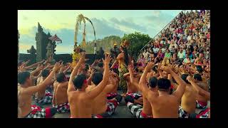 Kecak dance Uluwatu Bali in Indonesia Kecak and Fire Dance Show  Balinese Traditional Culture [upl. by Zannini]