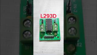 L293D Motor Driver Tutorial motor motordriver l293d l293 robotics automation [upl. by Anaujnas508]