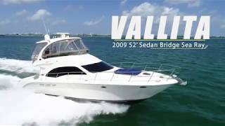 Sea Ray 52 Sedan Bridge Yacht for Sale  VALLITA [upl. by Zondra]