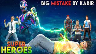 SUPER HEROES  Mistake By Super Fusion  Part 2  Free Fire Story  mrnefgamer [upl. by Alyahsat665]