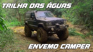 PRIMEIRA VEZ FAZENDO TRILHA EM UM 4X4 DIFERENCIADO  ENVEMO CAMPER [upl. by Kwon135]