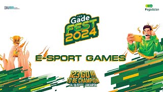 THE GADE FEST 2024  ESPORT [upl. by Uzzial707]