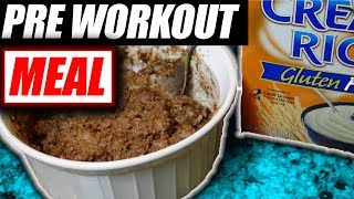 Cream Of Rice Pre Workout Concoction Bowl Recipe [upl. by Rikahs]