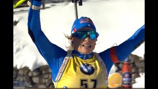 2020  Mondiali Biathlon Anterselva  Individuale  Oro Dorothea Wierer [upl. by Gravante]