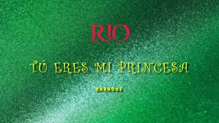 Tu Eres Mi Princesa  Karaoke  RIO [upl. by Vasilek]