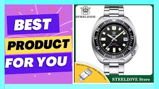 Steeldive SD1970 White Date Background 200M Wateproof [upl. by Routh495]