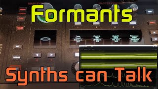 Formants Synthesizers and Vocal Editing [upl. by Gessner]