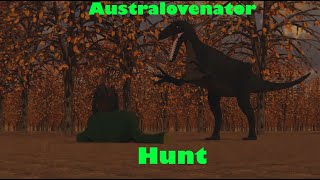 Australovenator Hunt Animation [upl. by Alegna624]