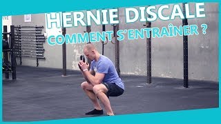 COMMENT JE MENTRAÎNE AVEC UNE HERNIE DISCALE 22  Intensité CrossFit Squat et mal de dos [upl. by Karlan]