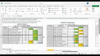 CONCILIACION BANCARIA PASO A PASO [upl. by Modern]