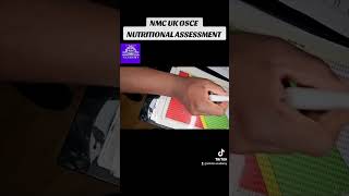 NMC UK OSCE Nutritional ASSESSMENT [upl. by Azriel]