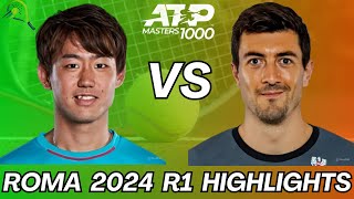 Yoshihito Nishioka 西岡良仁 vs Sebastian Ofner  Highlights [upl. by Renee]