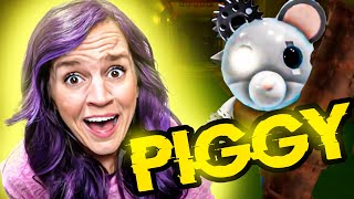 NOOB MOM FINALLY Has FRIENDS in ROBLOX PIGGY [upl. by Stoneman]