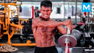 Buakaw Banchamek Muay Training 2017  Muscle Madness [upl. by Kinnard]