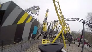 quotLost Gravityquot OnRide  Achterbahn in Walibi Holland im POVVideo zum Mitfahren [upl. by Niklaus64]