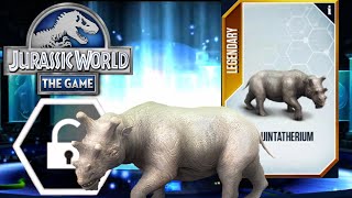 Glacial Shifts Battling and Unlocking Uintatherium  Jurassic World The Game [upl. by Casi]