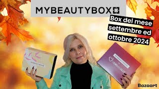 Mybeautybox  box di settembre ed ottobre 2024 [upl. by Marilin650]