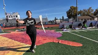 AVHS Marching Band 2024  Colorguard Cam [upl. by Brand]