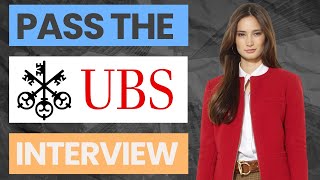 2024 Pass The UBS Interview  UBS Hirevue Interview Questions and Answers [upl. by Nemzaj]