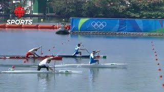 Mens Canoe Sprint Canoe Single 1000M Semifinal  Rio 2016  CBC Sports [upl. by Milinda]