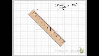 Protractor Basics  how to use a protractor to measure and draw an angle [upl. by Ondrej]