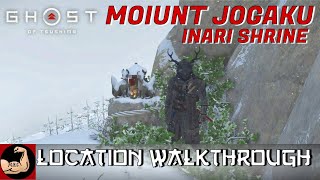 Mount Jogaku Inari Shrine  Location Walkthrough  Fox Den  Ghost of Tsushima  OHG Guides [upl. by Ahtilat916]