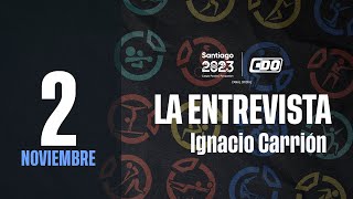 LA ENTREVISTA Ignacio Carrión 2112023 [upl. by Atsejam308]