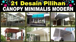 081285288188  Desain KANOPI RUMAH MINIMALIS Modern Terbaik [upl. by Attenahs597]