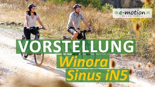 Winora Sinus iN5  2020  Ein sportives Komfort eBike [upl. by Neehsuan903]