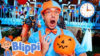 🎃 Blippis Halloween Countdown Song 👻  Spooky Fun Songs for Kids 🎶🕸️ Blippi Kids Songs [upl. by Sorel]