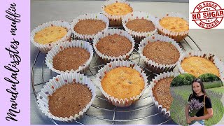 Cukor és finomliszt mentes muffin  Mandulalisztes muffin recept [upl. by Ariem]