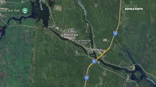 Motorcyclist dies after crash involving moose in Penobscot County [upl. by Mady]