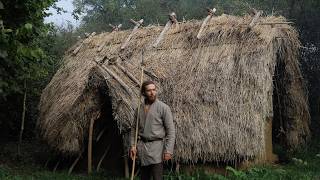 Making an AngloSaxon Warriors Kaftan by Hand  Part I  Early Medieval Clothing amp Sewing [upl. by Keenan]