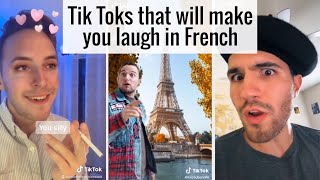 TikToks that will make you laugh in French [upl. by Nahtam]