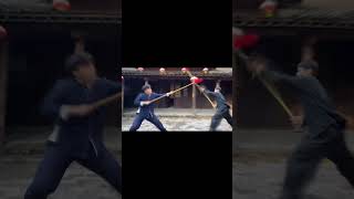 長槍技法 china kungfu chinesedrama culture wushu fighting martialarts master traditional [upl. by Nosemyaj550]