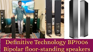 Definitive Technology BP7006 Bipolar Active Tower Speakers For Sale [upl. by Etnemelc]