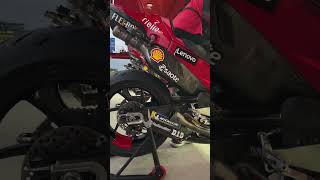 Desmosedici 2023 Akrapovic exhaust GP Sound  Ducati Corse Team ® [upl. by Anisirhc921]