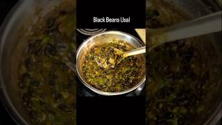 Black Beans Usal Recipe kalaghevda maharastrianrecipe ytshorts shortvideo kitchengharrecipes [upl. by Nylasor]