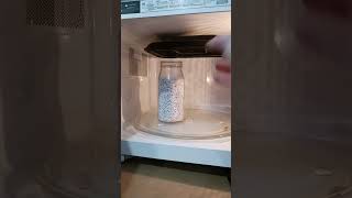 Regenerate Drierite desiccant in microwave [upl. by Arodasi874]