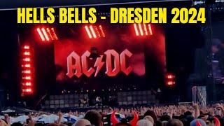 ACDC LIVE 2024 in Dresden  HELLS BELLS Pwr Up tour Germany [upl. by Love112]