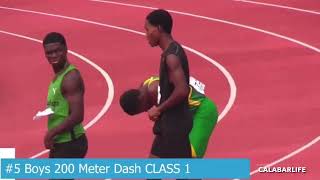 Calabar First Track Meet TyserMills Classics 2023 boys 200m Class 1 trackandfield [upl. by Labotsirhc841]