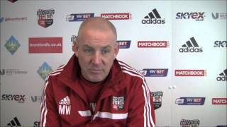 Mark Warburton reveals Brentford will not appeal Jake Bidwells Watford red card [upl. by Raimund]