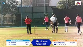 SALAR JUNG YOUNG MOMEDIAN CRICKET CLUB VS BOMBAY GYMKHANA [upl. by Skelly]