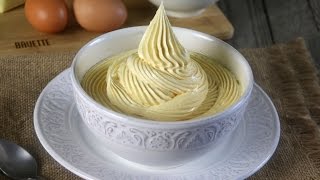 Crema de mantequilla francesa para pasteles [upl. by Meehyr]