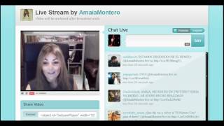 Amaia Montero  Twitcam 4  03 de Mayo de 2012 [upl. by Arissa]