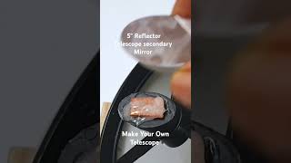 make your own telescope 🔭 5quot secondary mirror  telescope  homemade telescope shrots [upl. by Cristy]