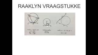 Euklidiese meetkunde Graad 1122 Raaklyne vraagstuk mathdou [upl. by Ellita]