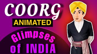 COORG  Glimpses of india part2🔥 Animated english class 10 [upl. by Schmitz]