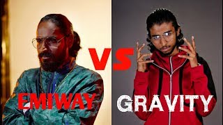 Emiway vs Gravity  Underground vs mainstream  Hindi rap Battle ft Emii [upl. by Siaht]